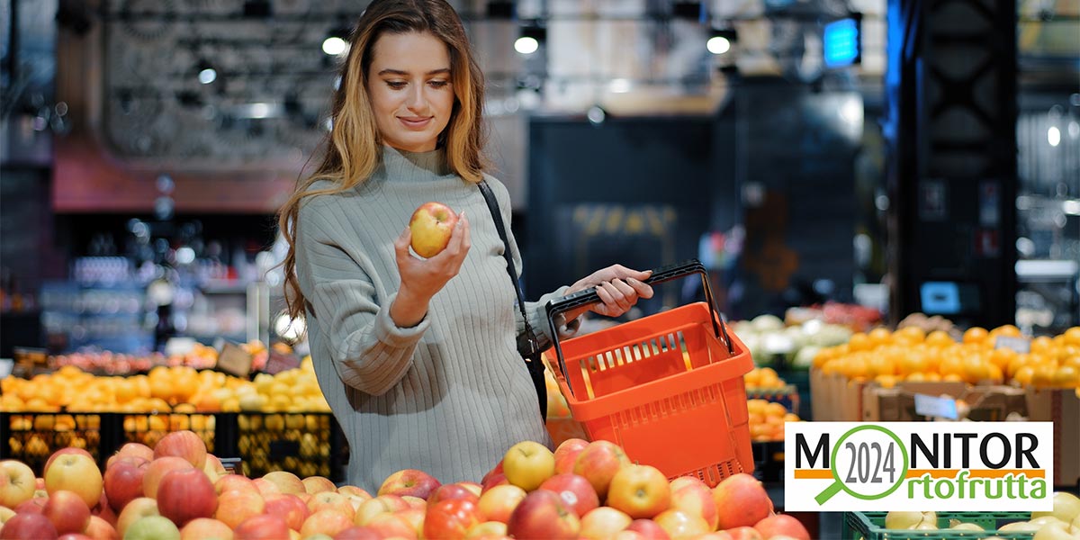 Consumi d’ortofrutta ancora in calo nel 2023, mai così male nel nuovo millennio